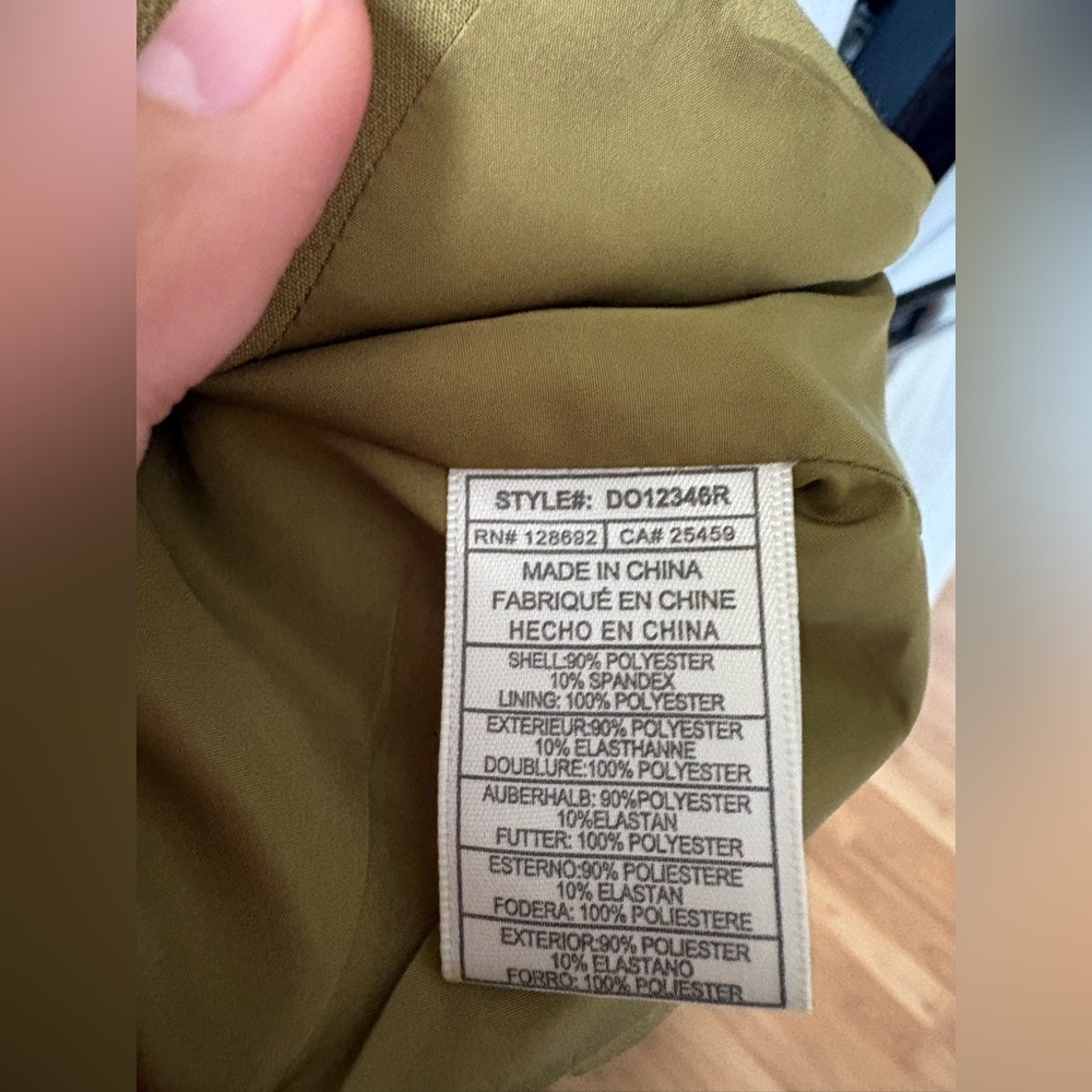 Steve Madden Olive Green Blazer - Picture 4 of 6